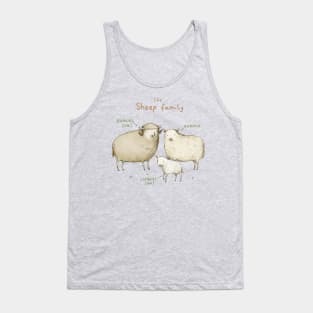 The Sheep Family Tank Top